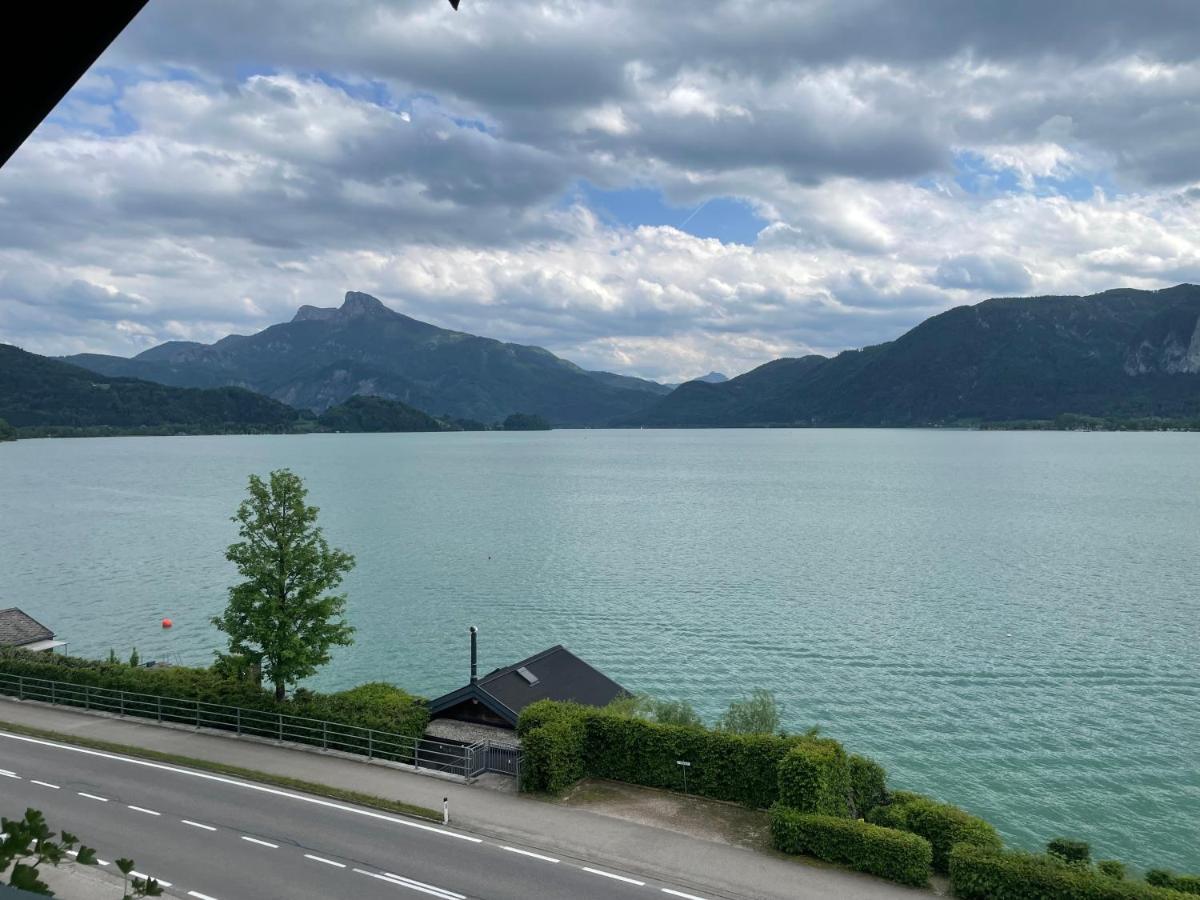 Pension Semler Apartment Mondsee Bagian luar foto