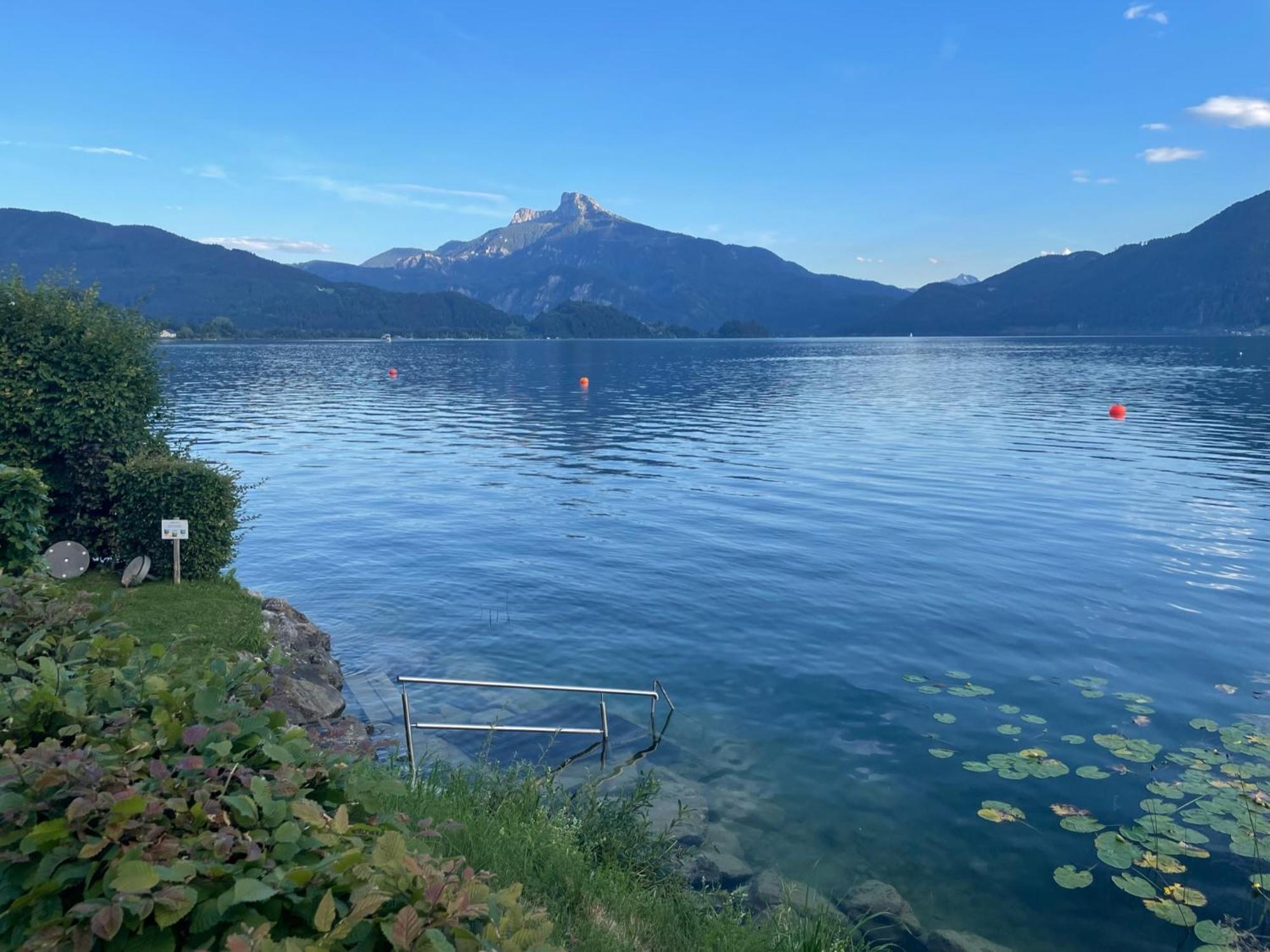 Pension Semler Apartment Mondsee Bagian luar foto
