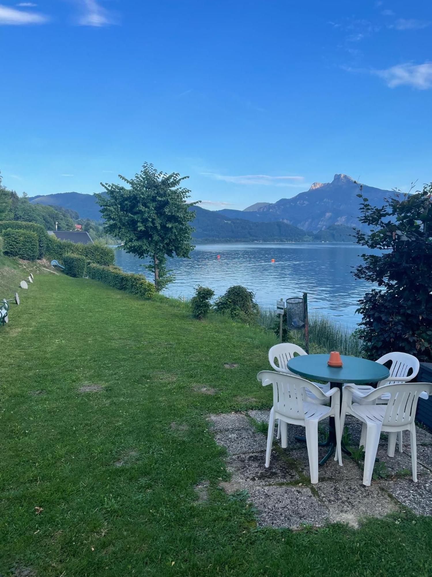 Pension Semler Apartment Mondsee Bagian luar foto