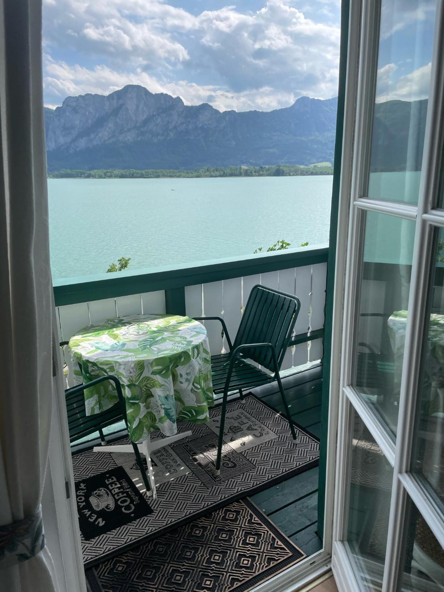 Pension Semler Apartment Mondsee Bagian luar foto