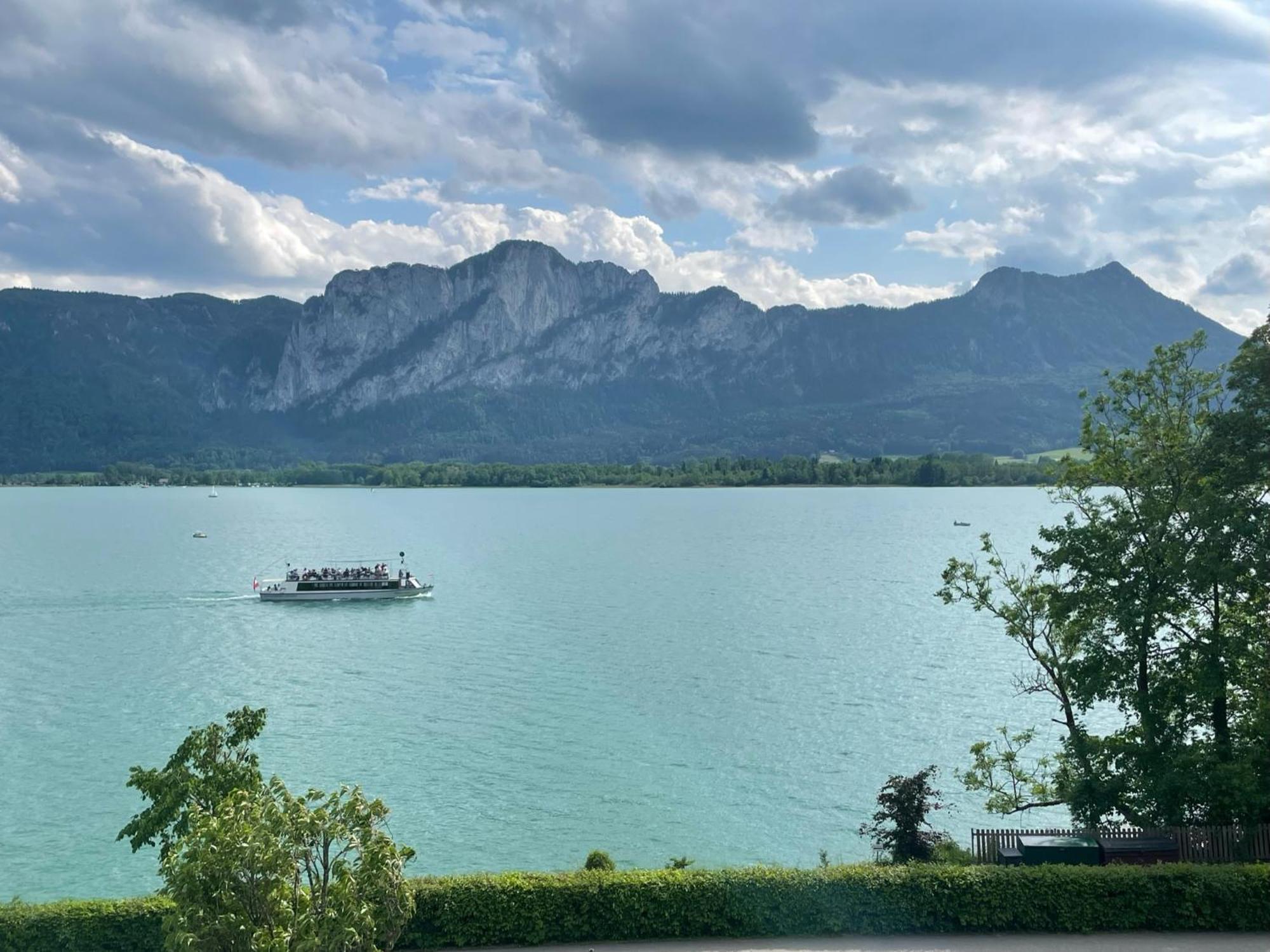 Pension Semler Apartment Mondsee Bagian luar foto